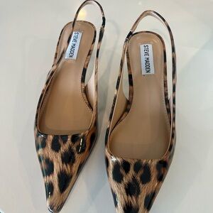 Steve Madden Brown and Black Heels